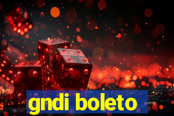 gndi boleto